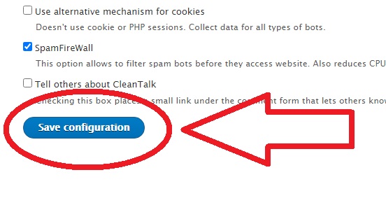Drupal 9 anti-spam plugin options
