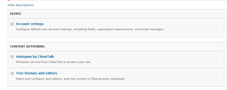 Drupal 8 configure Anti-Spam module